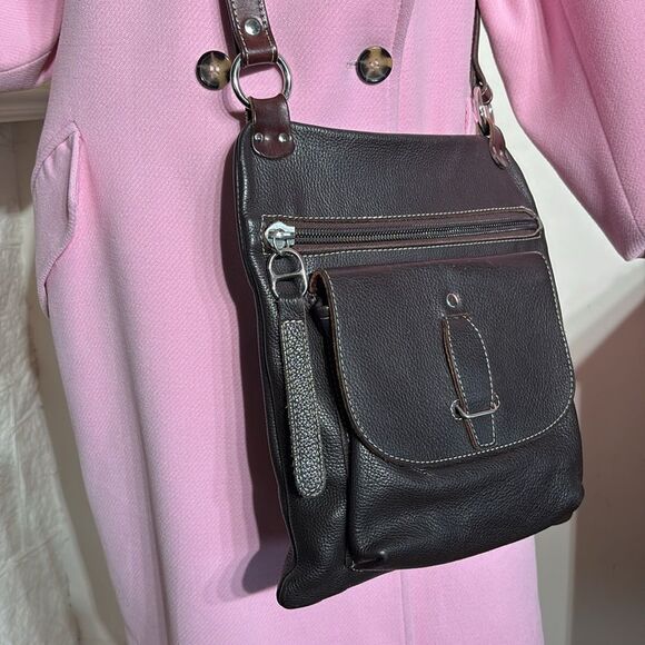 JMB Canada Kora Leather Crossbody Bag
Brown - Picture 2 of 14